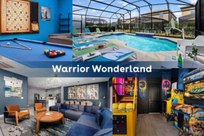 Super Villa with Superhero Theme BR, Arcade & Theater